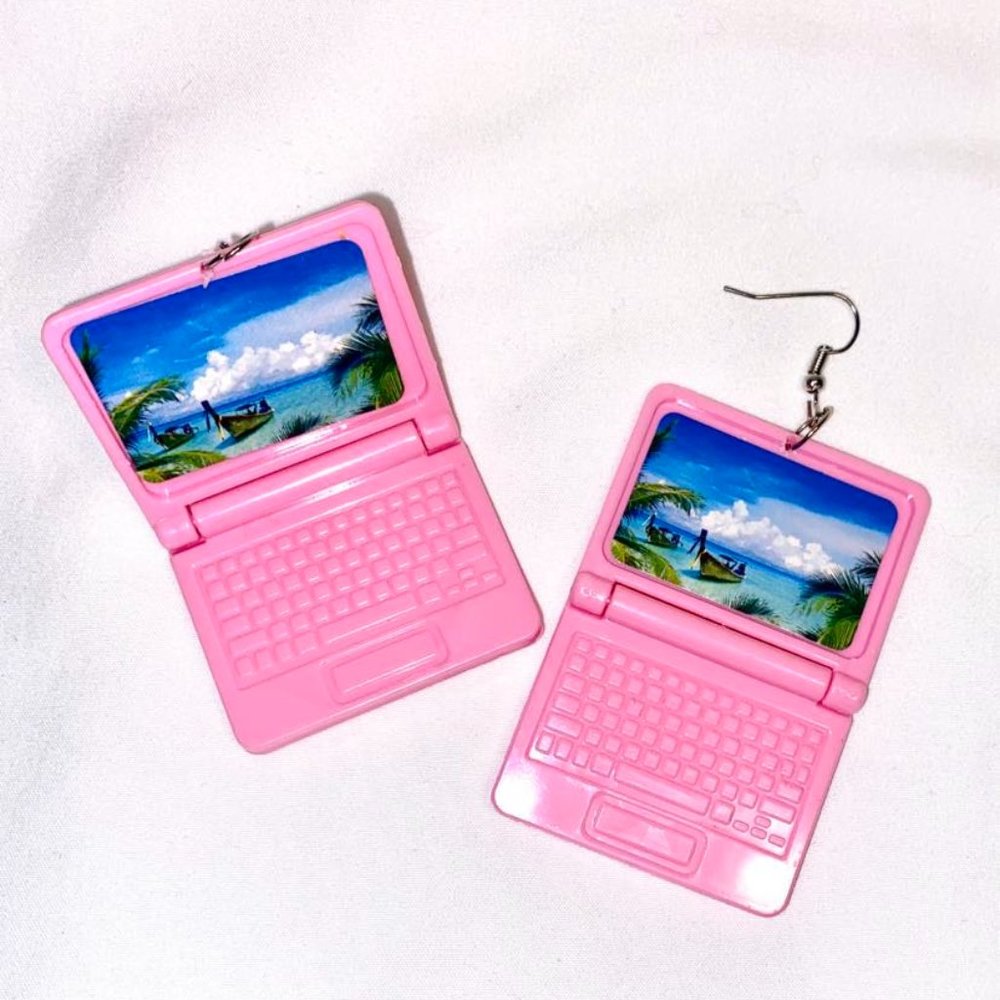Laptop Earrings